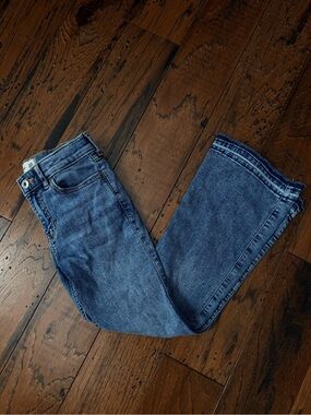 abercrombie kids Blue Denim Bootcut Jeans